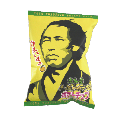 土佐のゆず塩ポテトチップ