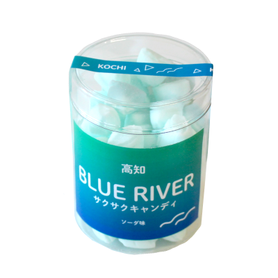 高知 BLUE RIVER サクサクキャンディ ソーダ味