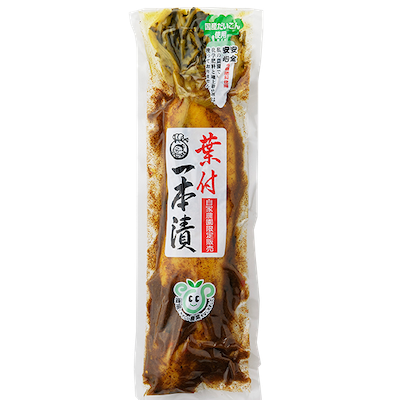 葉付一本漬