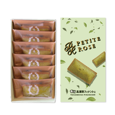 PETITE ROSE 高瀬茶フィナンシェ 6個入