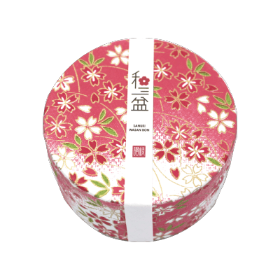 ボール 和三盆くす玉 小缶ゆかた 赤